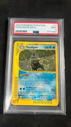 Feraligatr expedition holo #12 PSA 9 pokemon kaart, Ophalen, Zo goed als nieuw, Losse kaart