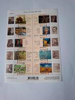 Vincent van Gogh postzegels in velletje, Ophalen of Verzenden, Nederland