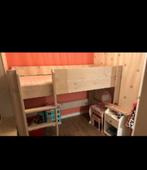 Steigerhouten Halfhoogslaper, Ophalen, Zo goed als nieuw, Halfhoogslaper