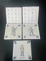 KLM Tegeltjes - Delft Blauw, Antiek en Kunst, Ophalen of Verzenden