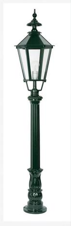 Groene tuinlantaarn KS Verlichting (De Waard 0702) -magazijn, Minder dan 50 watt, Staande lamp, Ophalen of Verzenden, Netvoeding