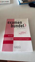 Examenbundel VWO Maatschappijwetenschappen 2021/2022, Ophalen of Verzenden, Zo goed als nieuw, VWO, Nederlands