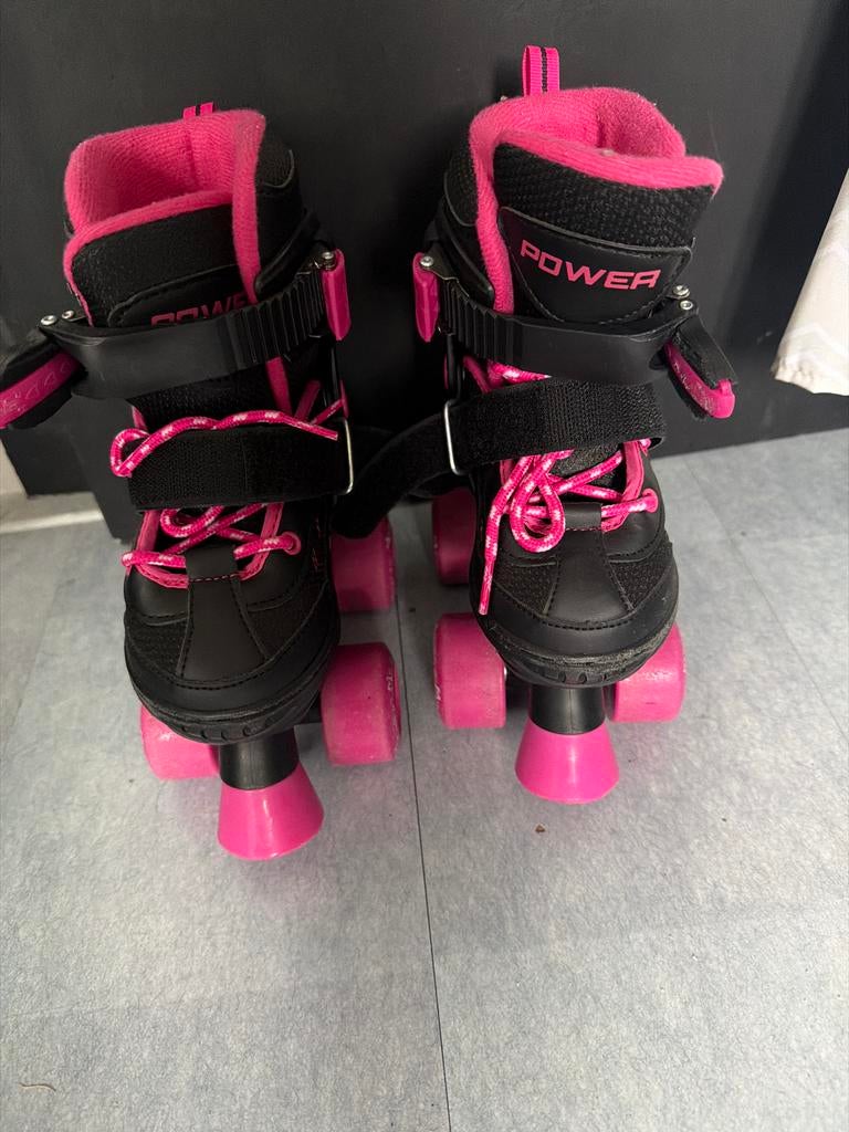 Rolschaatsen - Weinig gebruikt, maat verstelbaar, Ophalen, Verstelbaar, Zo goed als nieuw, Kinderen