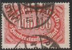 Rijk 1922 257 Cijfer 100.000m, Gest, Ophalen of Verzenden, Overige periodes, Gestempeld