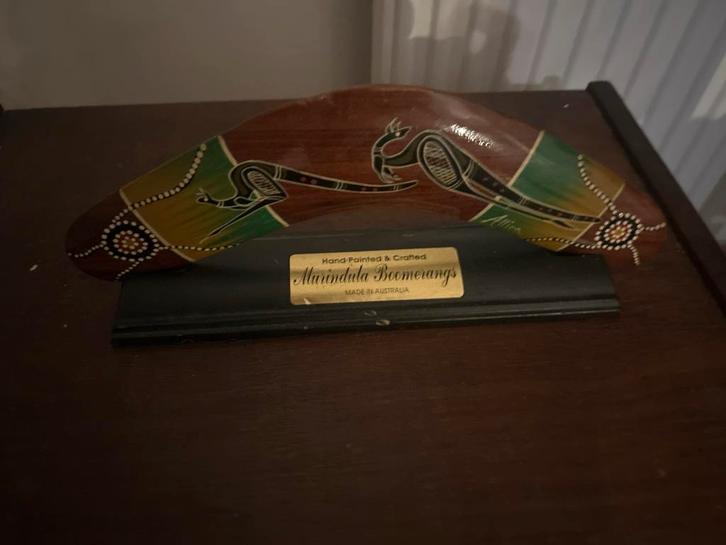 Decoratieve Boomerang - Murindula Boomerangs, Antiek en Kunst, Kunst | Niet-Westerse kunst, Ophalen
