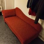Romantische rode chaise longue, Huis en Inrichting, Hout, Gebruikt, Eenpersoons, Romantisch