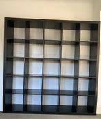 Ikea kallax vakkenkast bruin/zwarte kleur, Ophalen, Gebruikt, 65 cm of meer, 70 cm of meer
