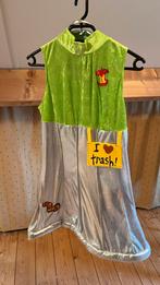 Carnaval outfi dames Sesamstraat Oscar, Ophalen of Verzenden, Zo goed als nieuw, Maat 38/40 (M), Carnaval