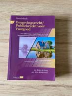Omgevingsrecht/publiekrecht voor vastgoed 4e druk, Boeken, Gelezen, Diverse, Ophalen of Verzenden, Overige onderwerpen