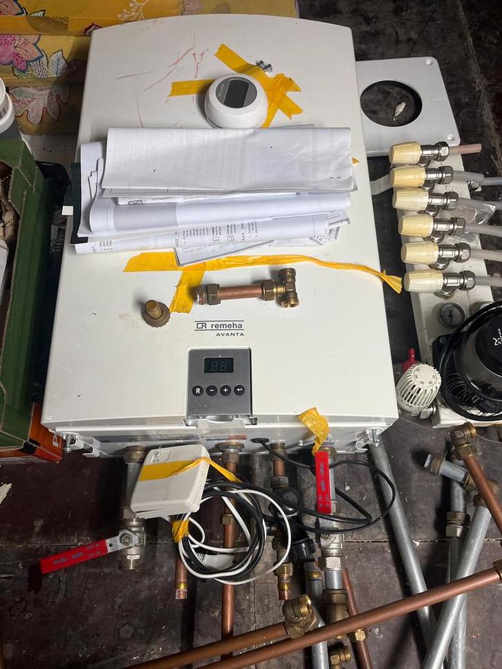 Jonge Remeha Avanta 28c CV Ketel - Weinig Gebruikt, Doe-het-zelf en Verbouw, Geisers en Boilers, Zo goed als nieuw, Aardgas, 3 t/m 5 jaar oud