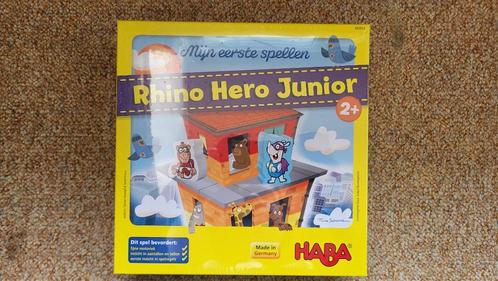 Rhino Hero Junior, Hobby en Vrije tijd, Gezelschapsspellen | Bordspellen, Nieuw, Een of twee spelers, Drie of vier spelers, Ophalen