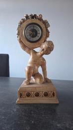 Antieke vintage marmer klok Jura of italiaans bassano, Antiek en Kunst, Ophalen of Verzenden