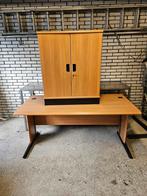 Kantoormeubilair Bureau en kast, Huis en Inrichting, Ophalen, Gebruikt, Vintage, Minder dan 40 cm