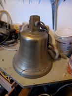 Bronzen scheepsbel met scheur, Huis en Inrichting, Woonaccessoires | Overige, Ophalen of Verzenden, Gebruikt