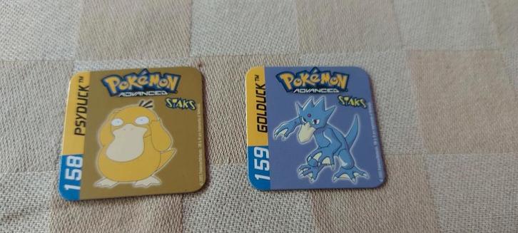 magneten speelgoed pokemon panini staks Psyduck Golduck, Kinderen en Baby's, Speelgoed | Bouwstenen, Nieuw, Overige merken, Ophalen of Verzenden
