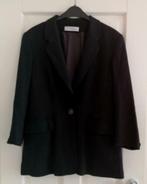 Bernd Berger zwarte blazer vintage jaren '90 3/4mw 42 35027, Kleding | Dames, Gedragen, Jasje, Maat 42/44 (L), Vintage