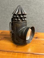 Vintage / antieke Hiatt & Co Birmingham bullseye olielamp, Antiek en Kunst, Antiek | Lampen, Ophalen of Verzenden