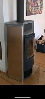 Mooie moderne Hark houtkachel met speksteen. 8kw, Huis en Inrichting, Ophalen, Houtkachel, Zo goed als nieuw, Vrijstaand