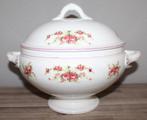 SALE Prachtige terrine met dubbelroosje decor - Nimy, Ophalen of Verzenden