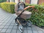 Kinderwagen met wieg en stoeltje (Mutsy Nio), Ophalen, Gebruikt, Verstelbare duwstang, Combiwagen