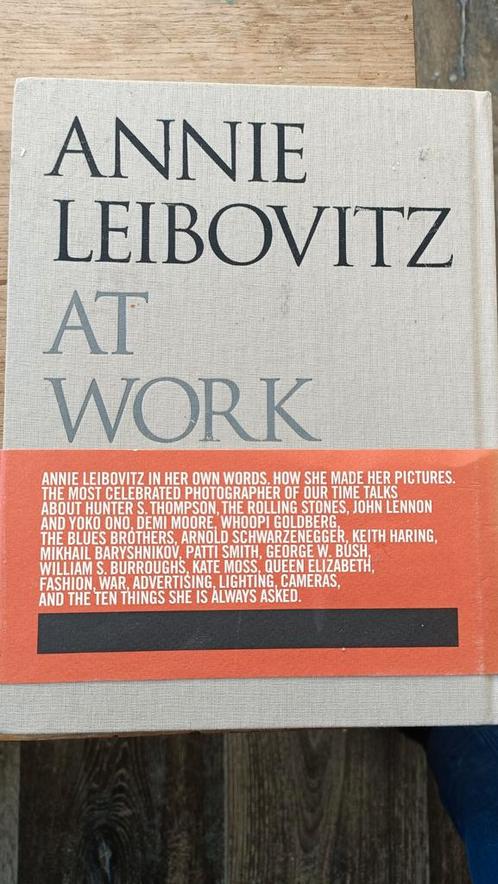 Anne Leibovitz At Work, Boeken, Overige Boeken, Gelezen, Ophalen of Verzenden