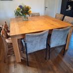 Eiken eettafel massief, Huis en Inrichting, Ophalen of Verzenden, Zo goed als nieuw
