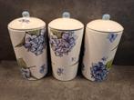 Jet ter steege hortensia senseo potten! Koffie pad potten., Huis en Inrichting, Keuken | Servies, Ophalen, Zo goed als nieuw, Overige stijlen