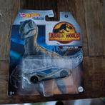 Hot Wheels Jurassic World Dominion Velociraptor Blue, Ophalen of Verzenden, Nieuw, Auto