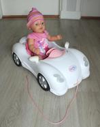 heel mooie babyborn pop 43 cm en keurige cabrio poppen-auto, Ophalen of Verzenden, Zo goed als nieuw, Babypop