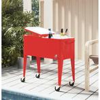 AANBIEDING | Koelbox op wielen 92x43x89 cm rood! GRTS BEZORG, Verzenden, Nieuw