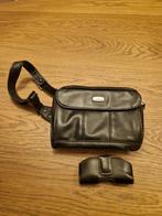 NS leren conducteur tas + houder - collectorsitem, Ophalen of Verzenden, Overige merken