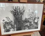 Aat Verhoof/ Litho, Antiek en Kunst, Ophalen of Verzenden