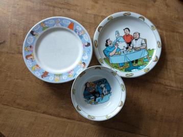 Servies stripfiguren beschikbaar voor biedingen