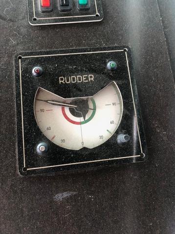Roerstandaanwijzer / Rudder Indicator – Maritiem instrument beschikbaar voor biedingen