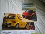 FIAT SEICENTO folder, Ophalen of Verzenden, Zo goed als nieuw, Overige merken