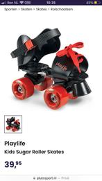 Playlife rolschaatsen verstelbaar mt 28-37, Ophalen of Verzenden, Verstelbaar, Zo goed als nieuw