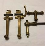 Oude antieke deurklinken en schuiven - Diverse materialen, Doe-het-zelf en Verbouw, Hang- en Sluitwerk, Ophalen of Verzenden, Gebruikt