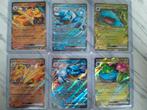 Charizard, Venusaur, Blastoise, Hobby en Vrije tijd, Ophalen of Verzenden, Zo goed als nieuw, Meerdere kaarten, Foil