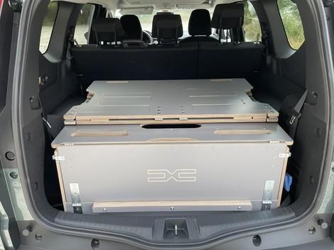 2 pers.Uitklapbed tbv Stationwagon, of Bus wordt een camper!, Caravans en Kamperen, Camper-accessoires, Zo goed als nieuw, Ophalen