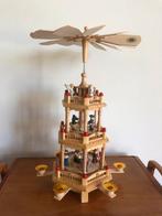 Kerstpiramide, 3 etages, 47 cm., Ophalen of Verzenden, Zo goed als nieuw