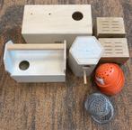 Partij Nestkastjes/mandjes, Dieren en Toebehoren, Ophalen of Verzenden, Nieuw, Hout, Broedkooi of Kweekkooi