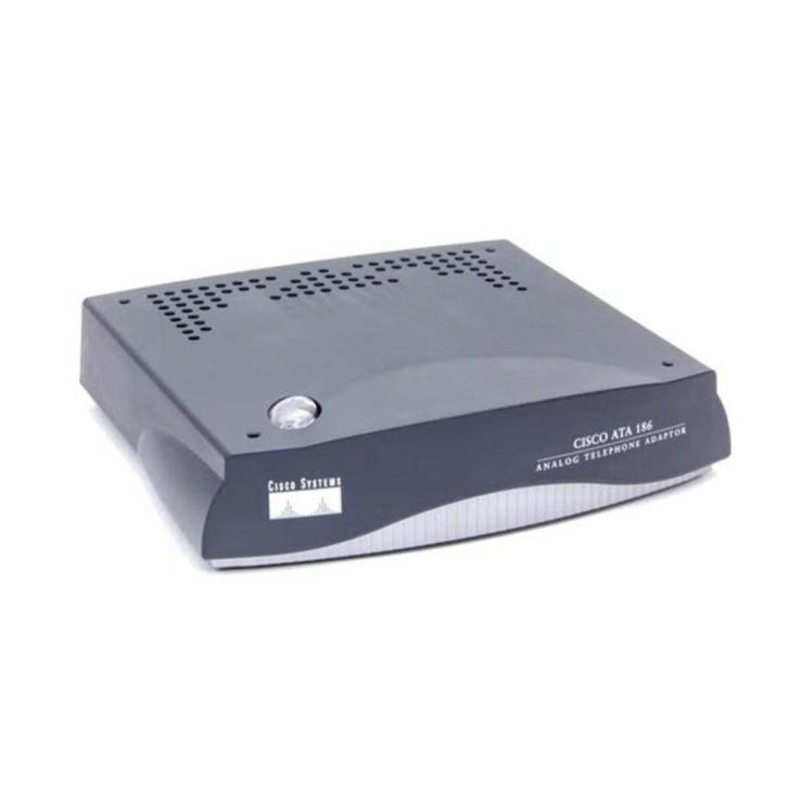 Cisco ATA 186 Analog Telephone Adapter ATA186-I1-A, Computers en Software, Routers en Modems, Nieuw, Router met modem, Verzenden