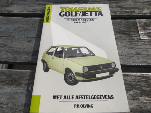 Vraagbaak Volkswagen Golf diesel, VW Jetta diesel 1983-1992, Auto diversen, Handleidingen en Instructieboekjes, Ophalen of Verzenden