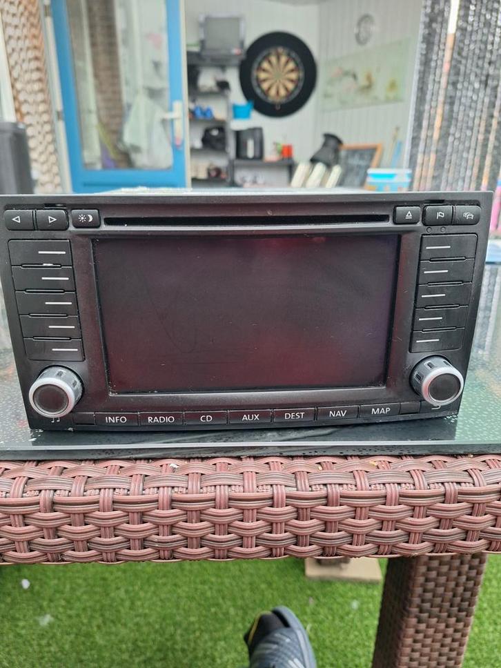 Volkswagen RNS 52 DVD Navigatie Autoradio, Auto diversen, Autoradio's, Gebruikt, Ophalen