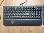 Razer Blackwidow keyboard incl Razer Firefly mouse pad, Computers en Software, Toetsenborden, Gebruikt, Gaming toetsenbord, Ophalen of Verzenden