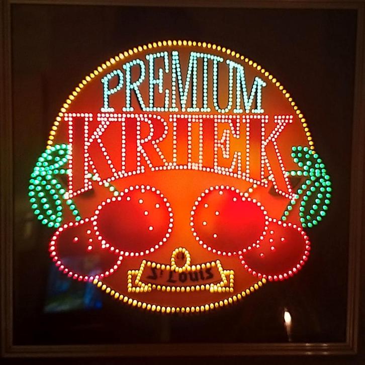 Reclame lichtbak vintage, Verzamelen, Merken en Reclamevoorwerpen, Zo goed als nieuw, Lichtbak of (neon) lamp, Ophalen
