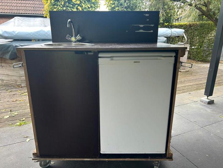 Verbouwkeuken noodkeuken, Huis en Inrichting, Keuken | Complete keukens, Gebruikt, Overige typen, Ophalen