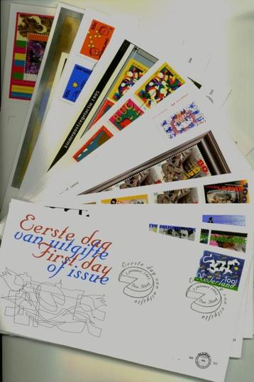 jaargang fdc's nederland 1995 beschikbaar voor biedingen