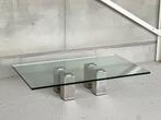Vintage aluminium coffeetable, Ophalen of Verzenden