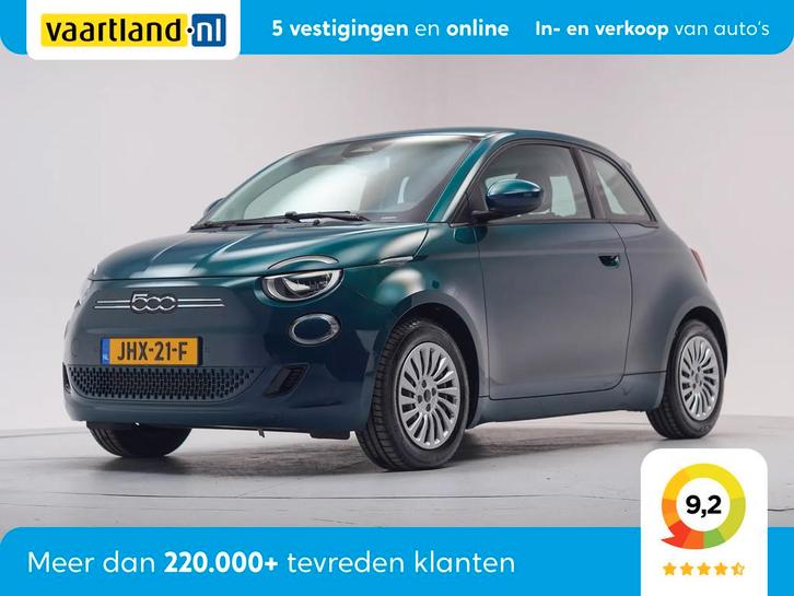 Fiat 500E Icon 42 kWh [ Camera Apple Carplay / Android Auto, Auto's, Fiat, Bedrijf, Te koop, 500E, ABS, Achteruitrijcamera, Airbags